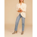 Martina Cardigan - Plain Ecru