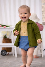 Cardigan Valentin Olive - Bébé Garçon