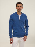 Edy Cardigan - Denim - Men