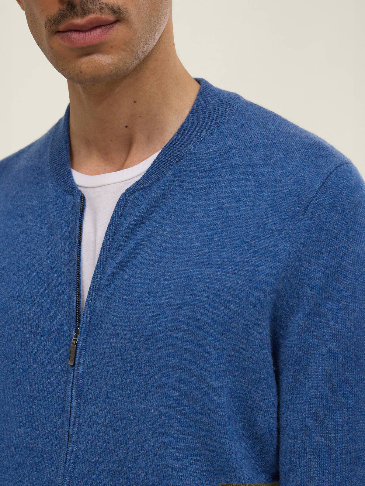 Edy Cardigan - Denim - Men