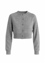 Cardigan Emily Merino Wool - Grey