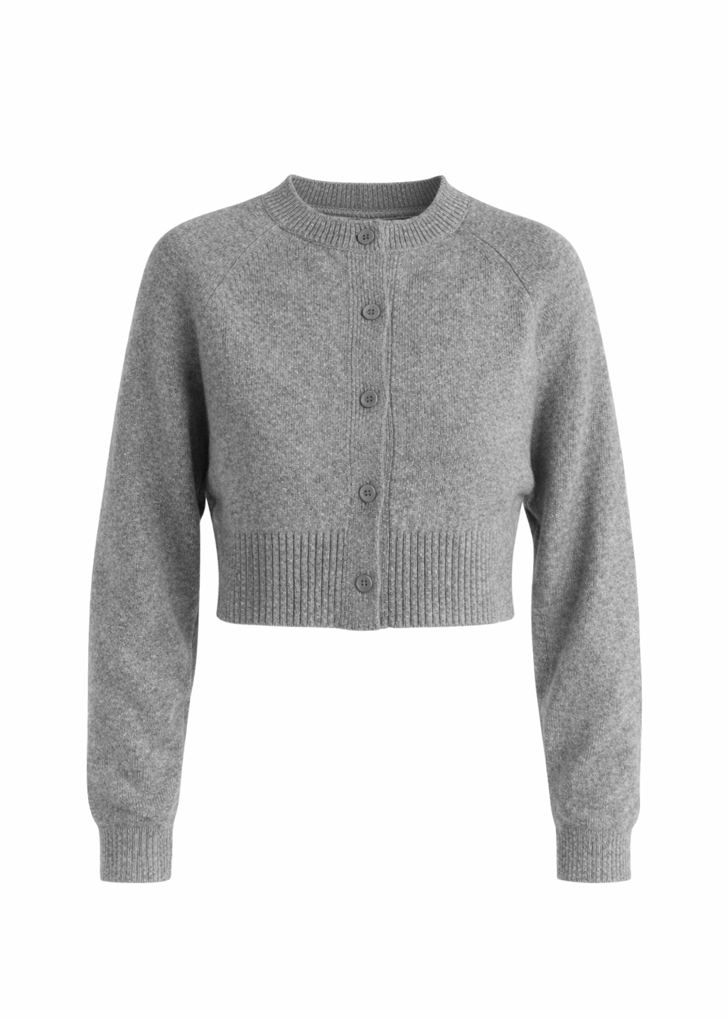 Cardigan Emily Merino Wool - Grey