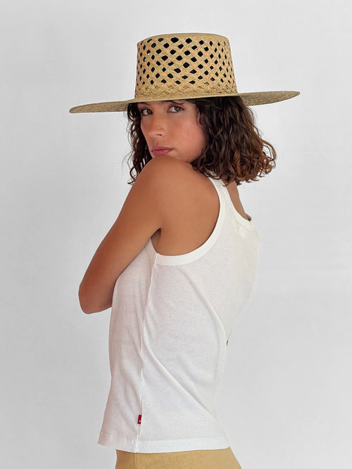 Carlota Straw Hat - Sage