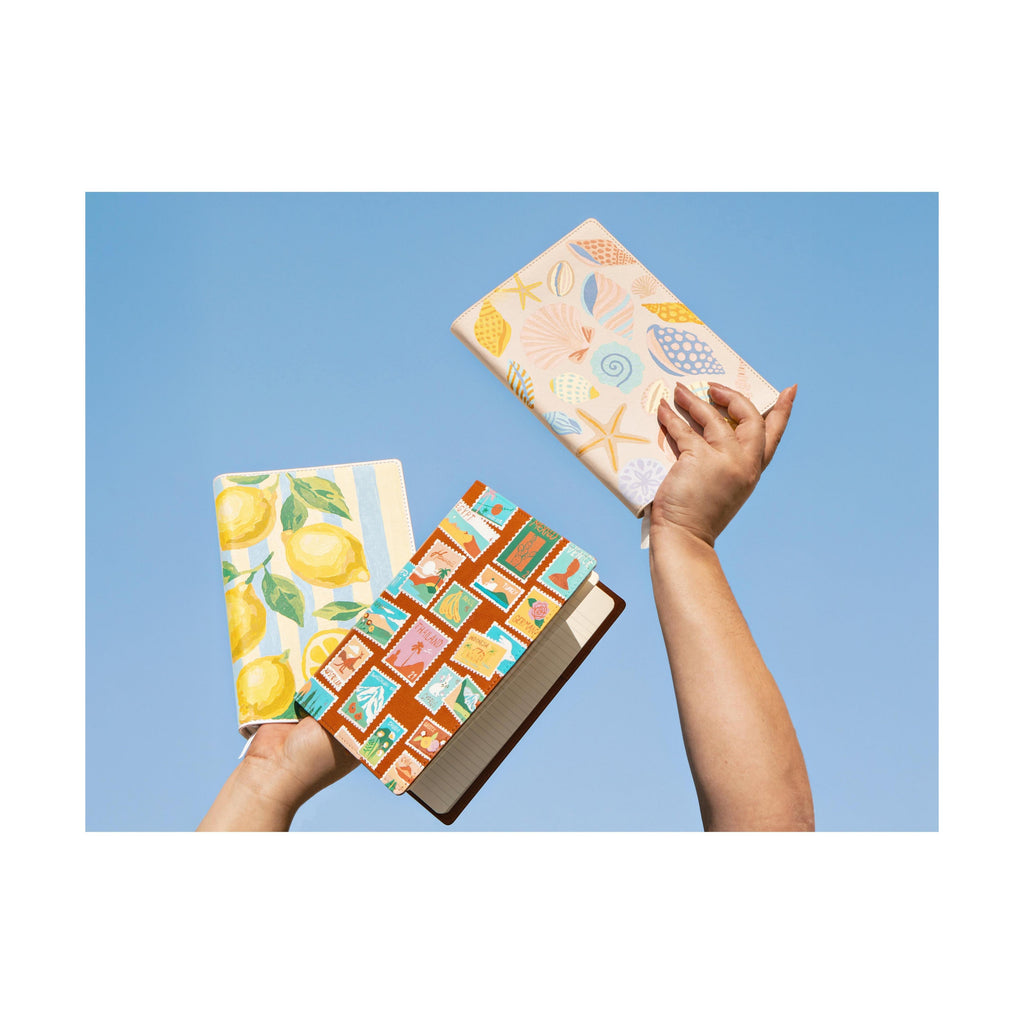 Painting Notebook - Painting By Number Notebook - Small Brush - Lemons