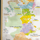 Carte Des Crus De Champagne (La Côte Des Blancs)