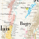 La Grande Carte Des Vins & Alcools De France Xl