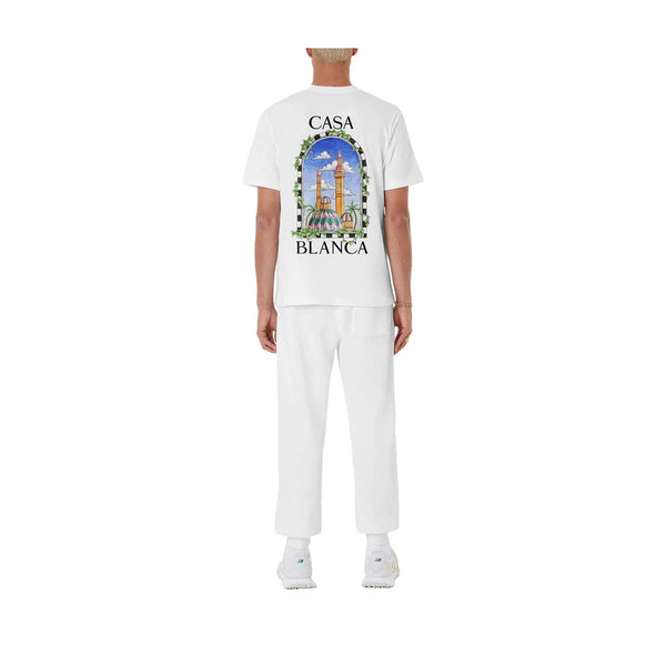Camiseta Vista De Damasco - Blanco