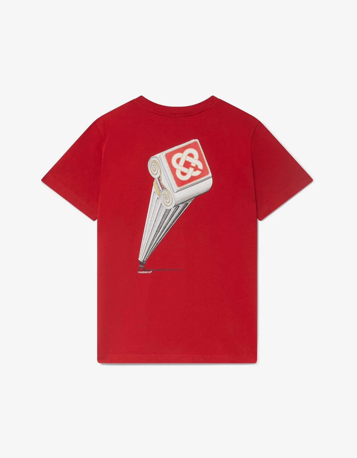 T-Shirt Leaning Column - Rouge