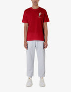 T-Shirt Leaning Column - Rouge