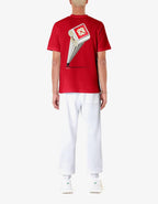 T-Shirt Leaning Column - Rouge