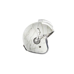 Casco Jet Exklusiv Rider Marbre - Blanco