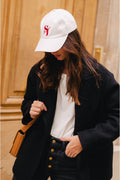 Jules White Denim Cap