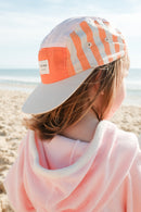 Surf Cap - Orange & Pink