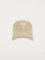 Casquette L'Amour De L'Art Velours Huile De Lin