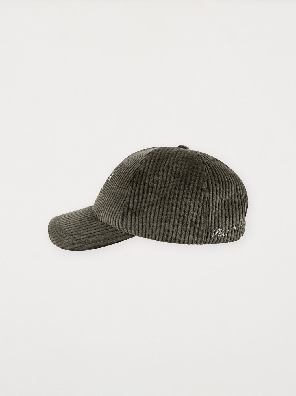 L'Amour De L'Art Khaki Velvet Cap