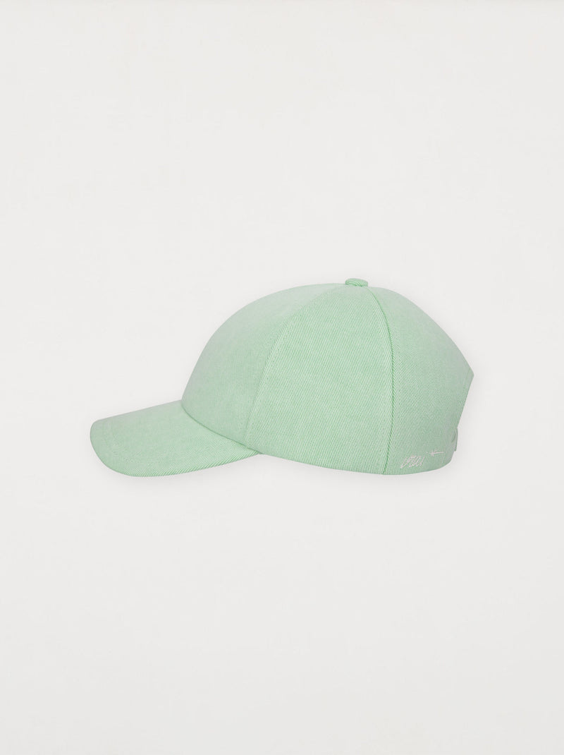 Casquette L'ATELIER vert d'eau