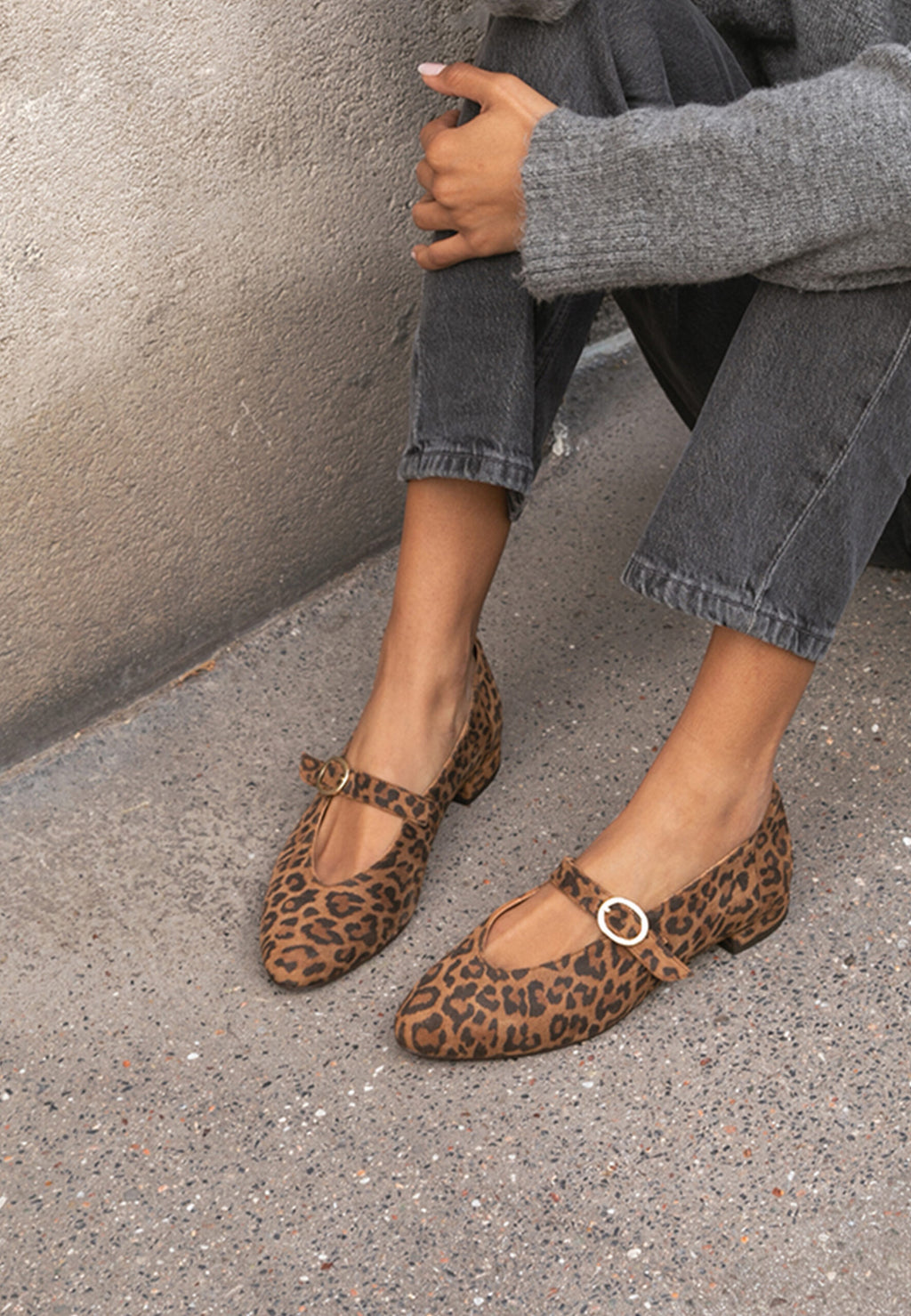 Ballerine Cassandre - Pelle scamosciata - Leopardato