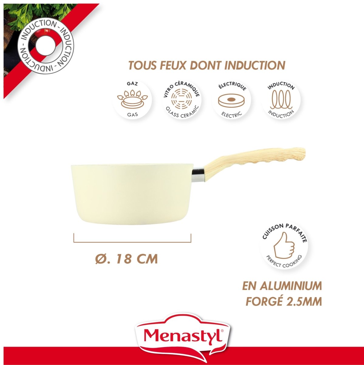 Colorama - Casserole - 18 Cm