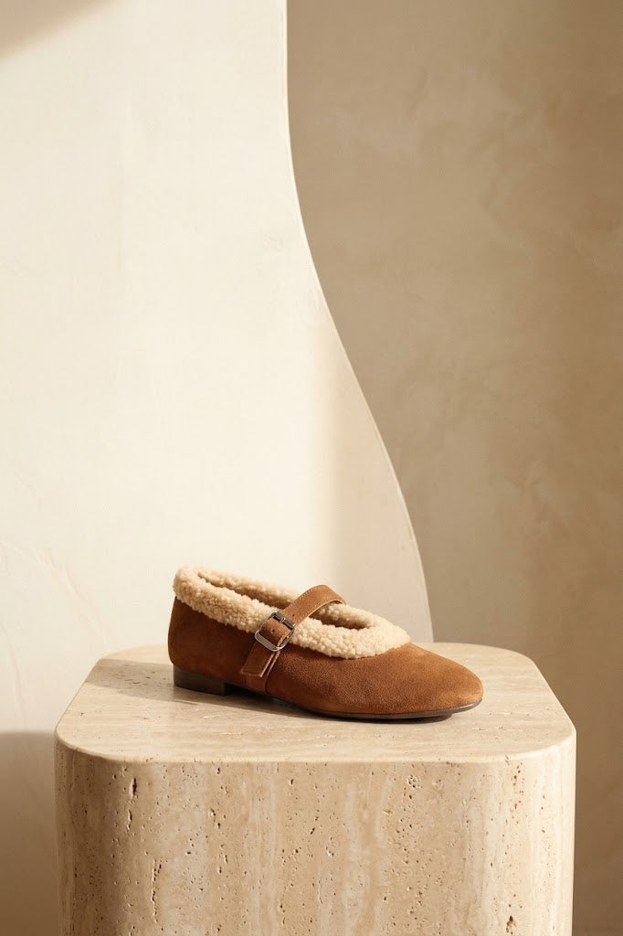 Caster Ballet Flats - Cuero