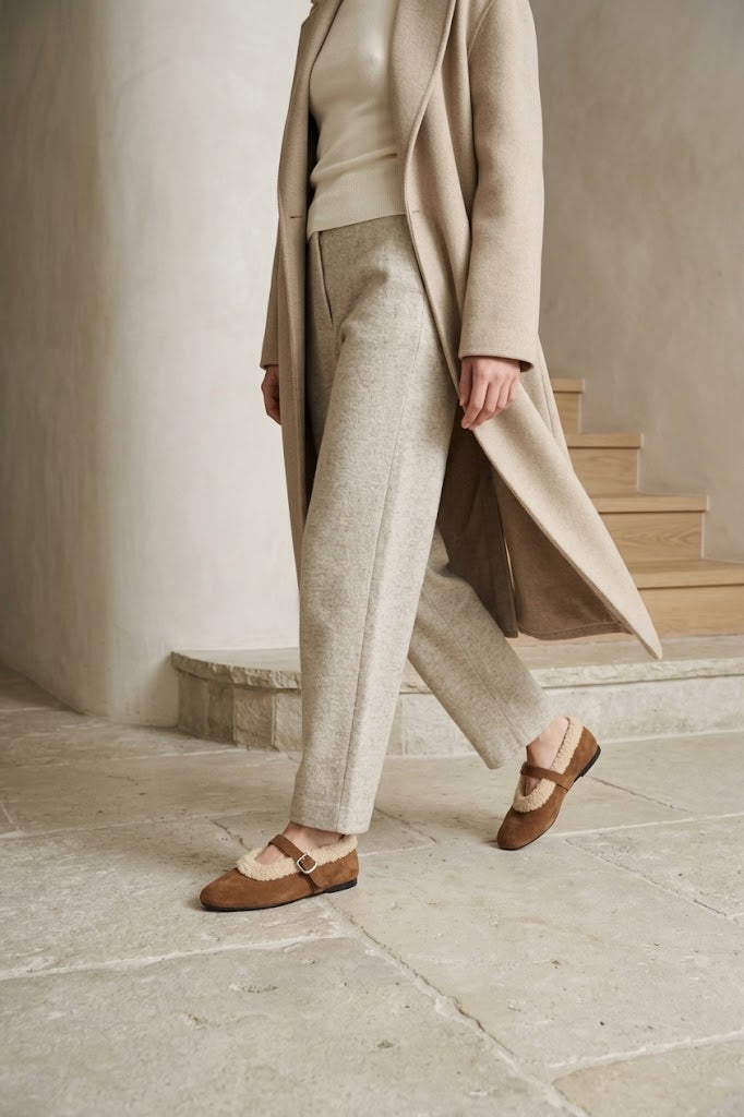 Caster Ballet Flats - Cuero