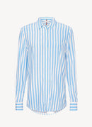 Tommy Hilfiger - Chemise Manches Longues - Blue Stripe - Femme