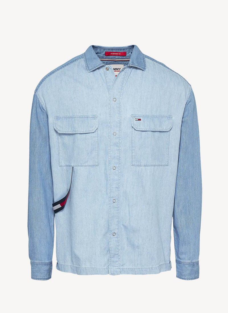 Tommy Hilfiger - Surchemise - Denim Medium - Homme