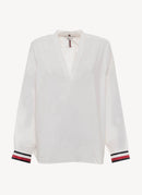 Tommy Hilfiger - Chemisier - Optic White - Femme