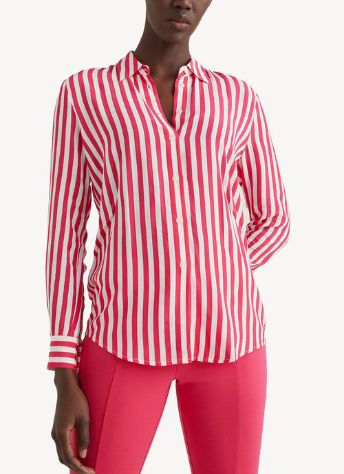 Tommy Hilfiger - Chemise Manches Longues - Banker/ Pink Splendor - Femme