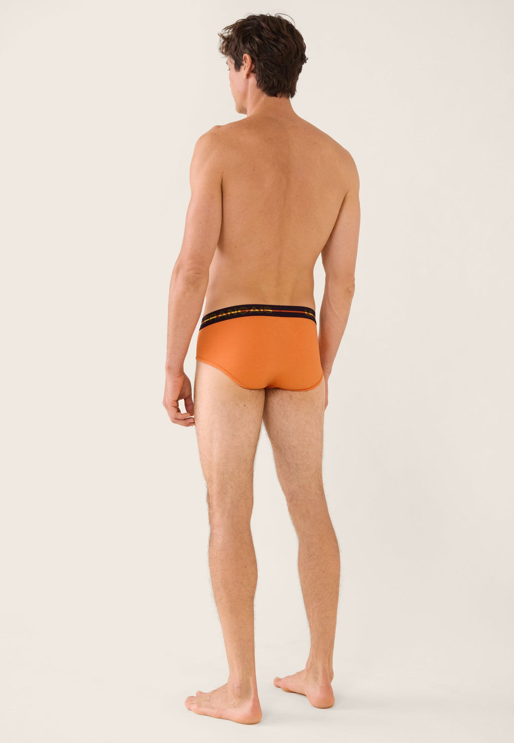 Slip Intrépide in cotone - Arancione puro