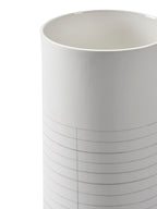 Accessories Graph - Vase - L - Grès - Blanc/Gris