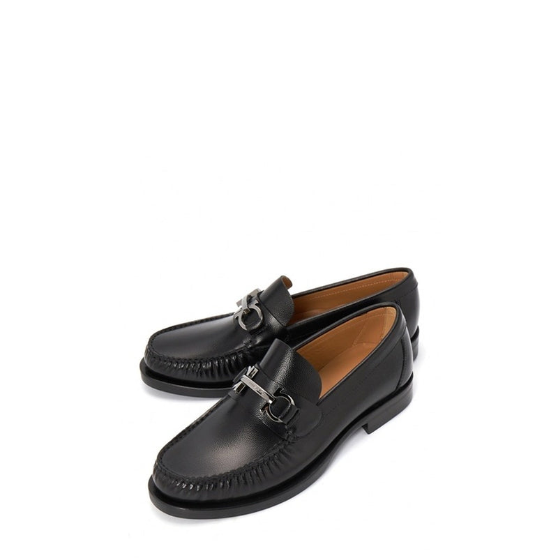 Mocassins - Salvatore Ferragamo Fort Leather - Black