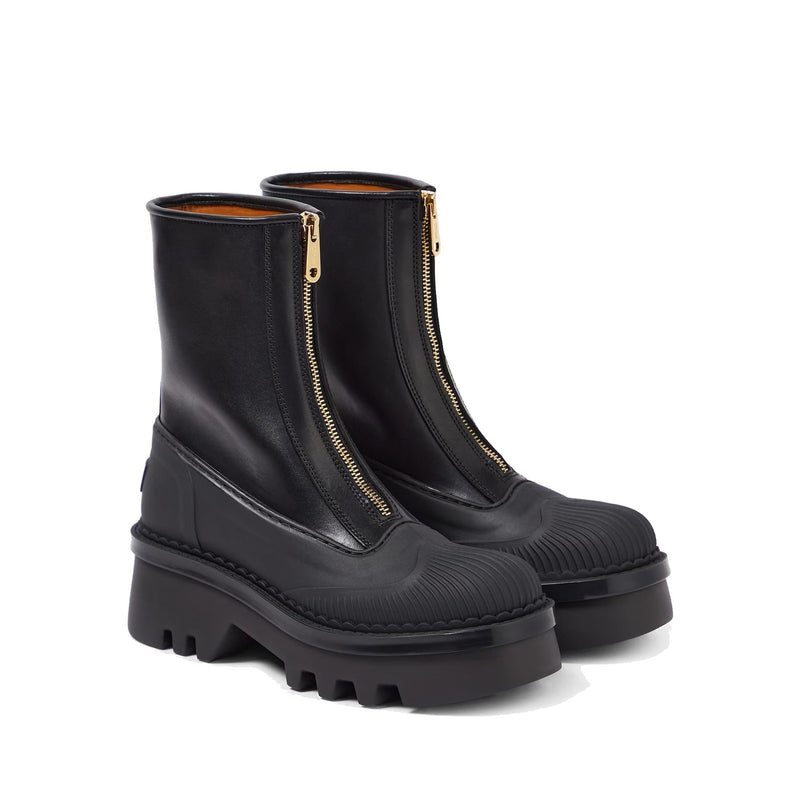 Bottes - Chloé Raina Leather  - Black