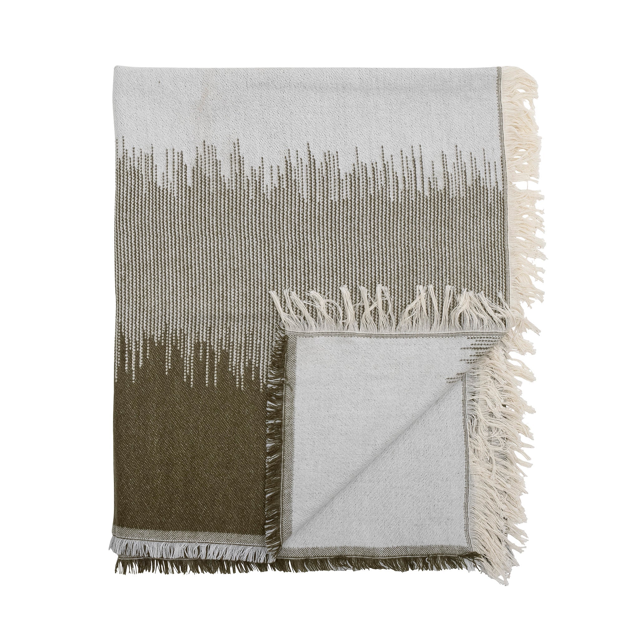 Lucienne - Set of 2 Throws - Green - Acrylic