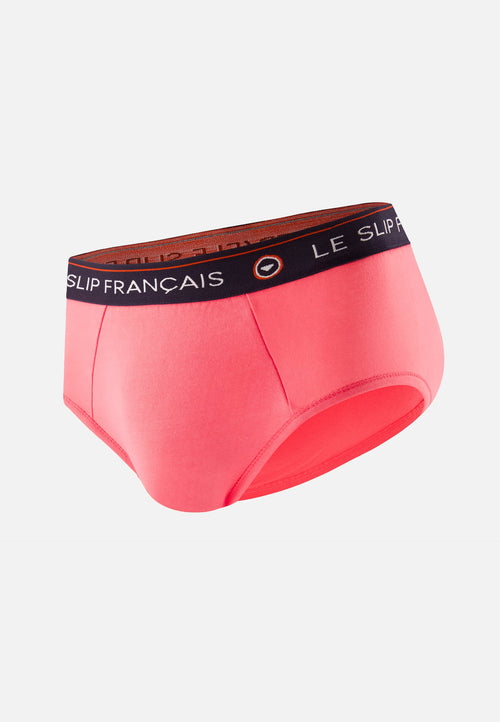 Slip En Coton - Intrépide Neon Pink
