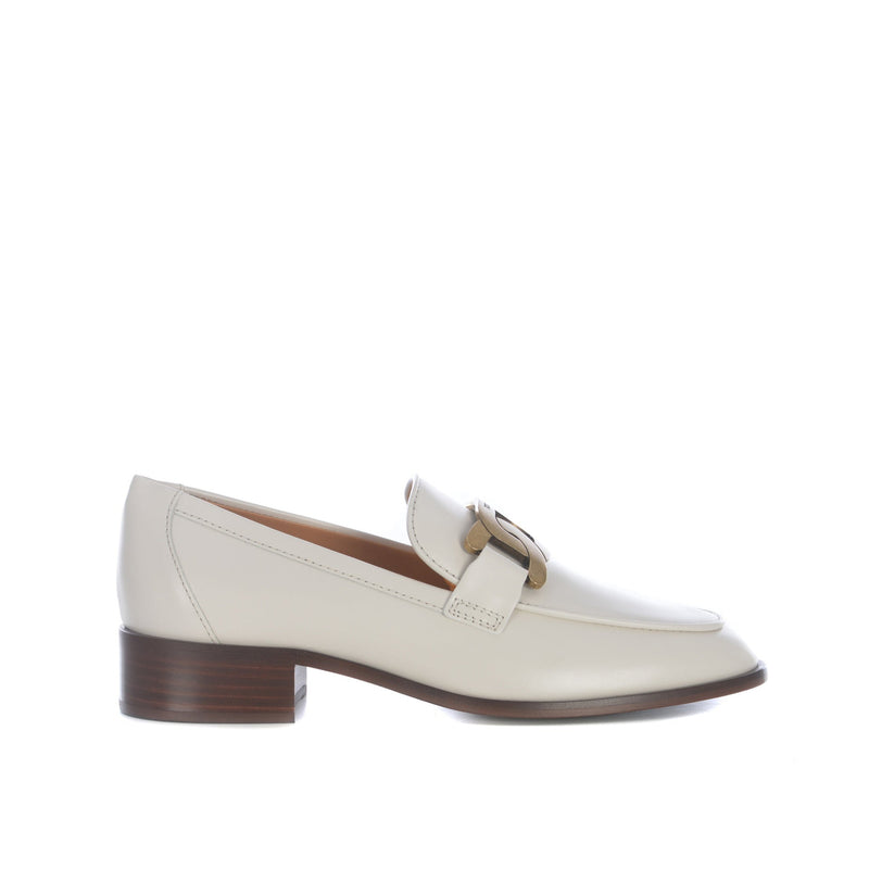 Mocassins - Tod'S Leather - White