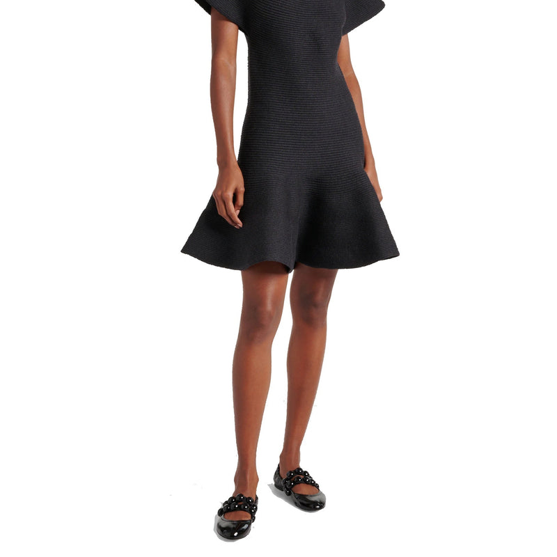 Ballerines - Alaia Sphere Leather Mary Jane Flats - Black