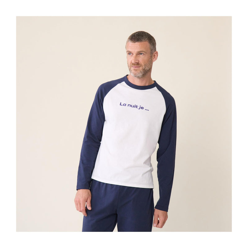 Ensemble Pyjama Superbe Indomptable - Blanc