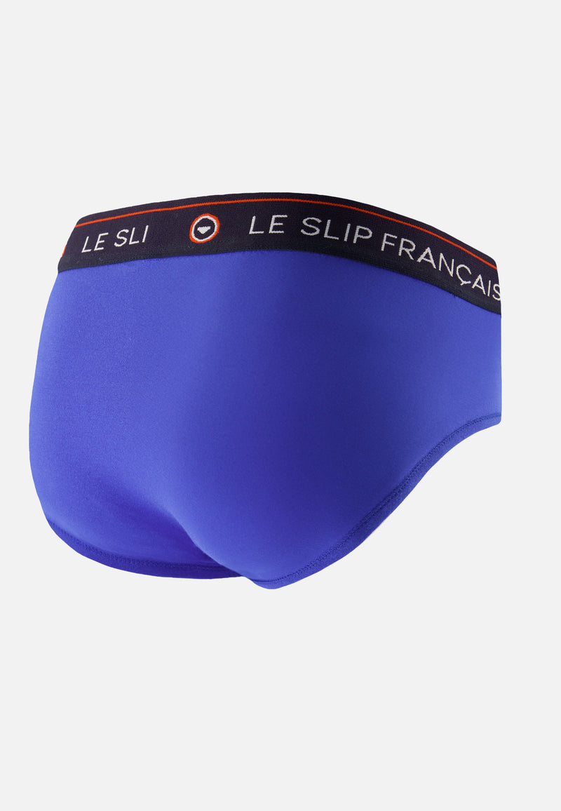 Slip En Coton - Intrépide Bleu Eblouissant