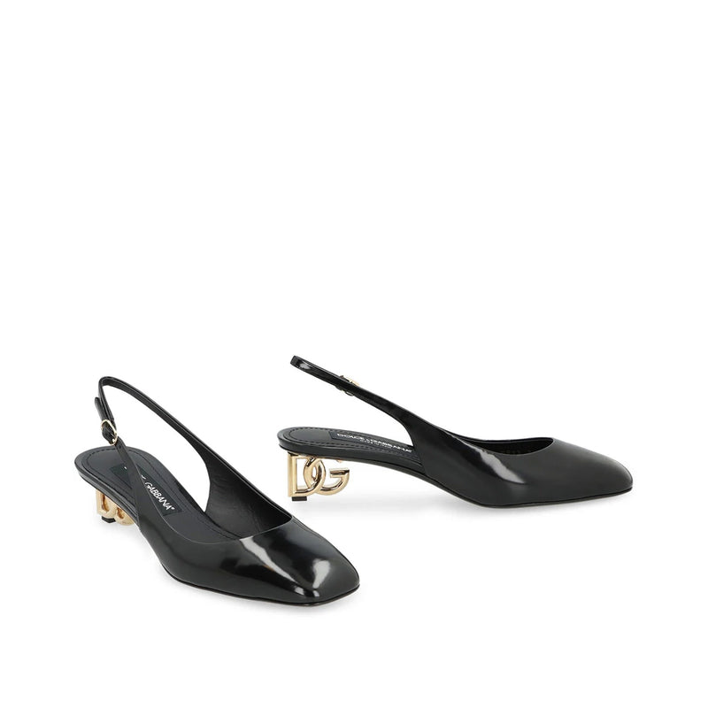 Escarpins - Dolce & Gabbana Jackie Slingback - Black