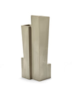 Sculptural Confluence Part 1 Bebop - Vase °7 - Grès - Vert Clair