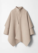 Chaqueta Es Rio Cape Jkt - Beige - Mujer