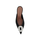 Mules - Amina Muaddi Camelia 90 - Black