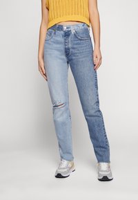 501® Jeans For Women - Straight Leg Jeans - Two Tone Indigo