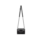 Dior - Sac Bandoulière Caro Patent And Matte - Femme - Black