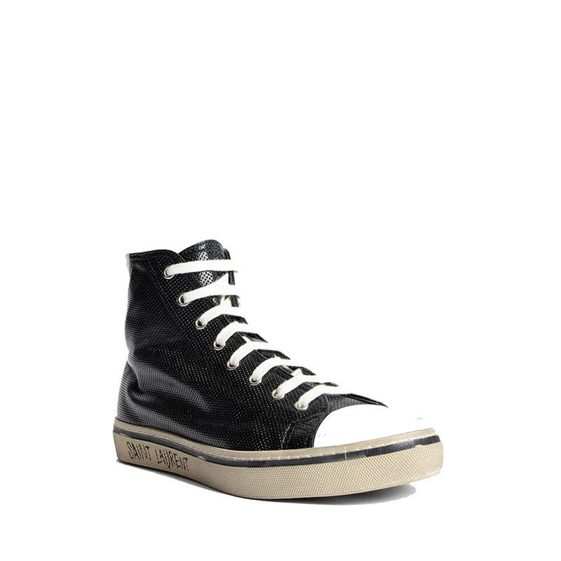 Sneakers - Saint Laurent Malibu Leather - Black