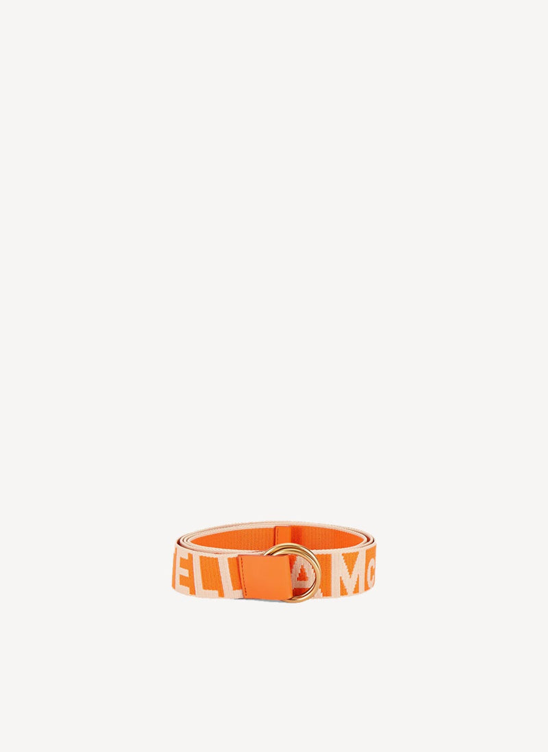 Stella Mccartney - Ceinture Eco Webbing Monogram H8 - Marron - Femme