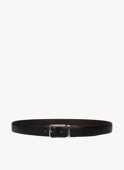 Coach - Ceinture Fine Réversible - Black - Homme