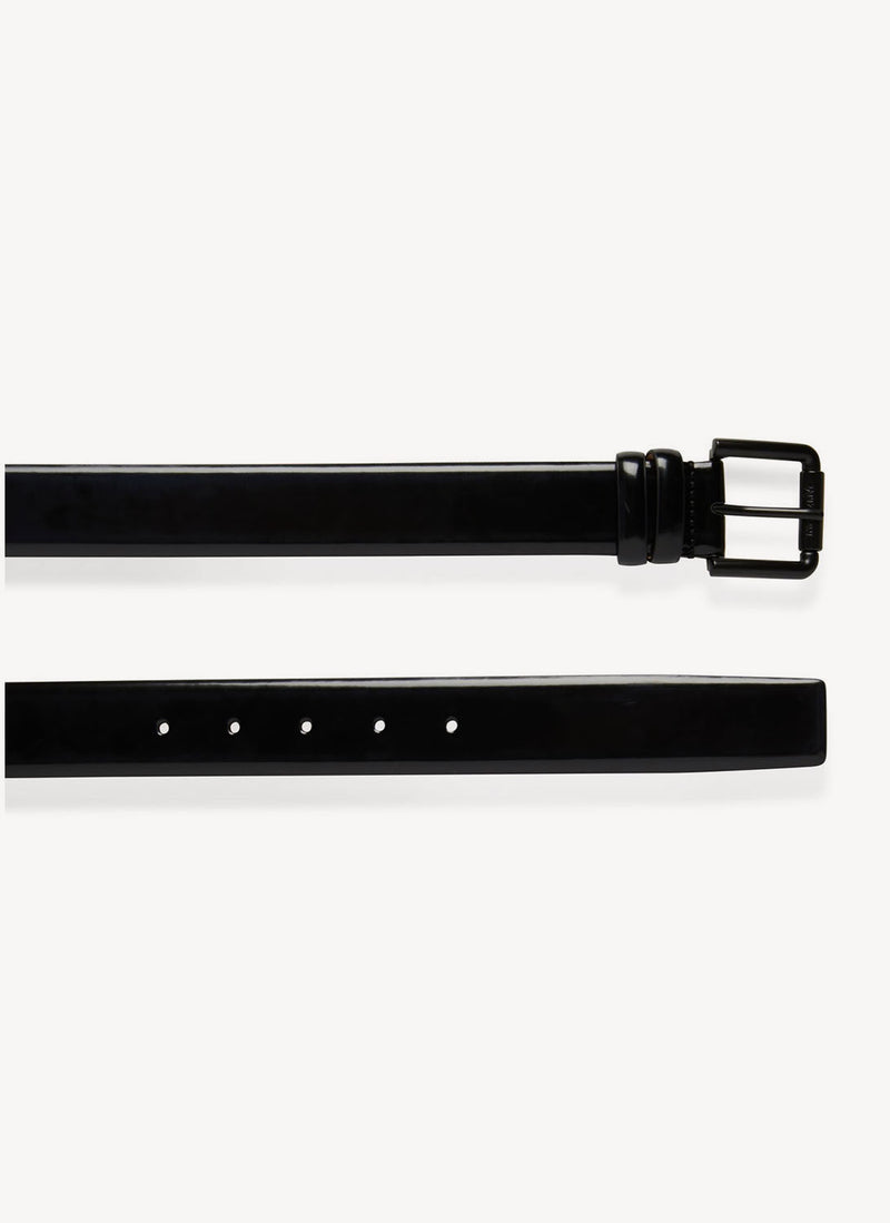 Max Mara - Ceinture Roller Buckle - Black - Femme