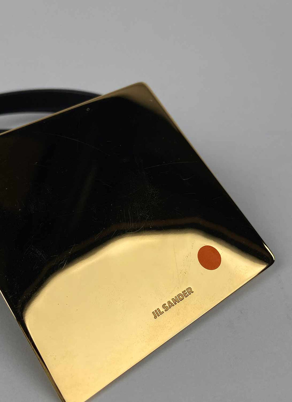 Jil Sander - Cinturón Square Plaque - Negro - Mujer