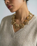 Celine Vintage Geometric Necklace